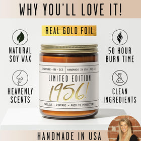 Soy and Sass hand-poured in USA in small batches.