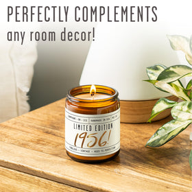 Soy and Sass soy wax and lead-free wick for a cleaner burn.