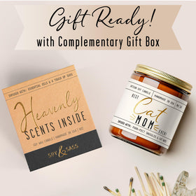 Soy and Sass USA-made candle in premium reusable jar.