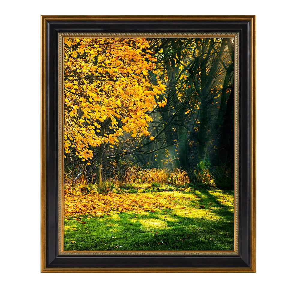 Space Art Deco 16x20 frame front view for secure display.