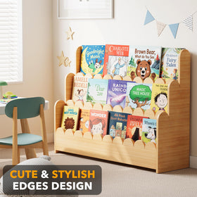 SpaceAid assembly guide view demonstrates quick setup for organized kids' books