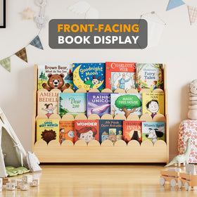 SpaceAid low-height design enables toddlers to reach books confidently