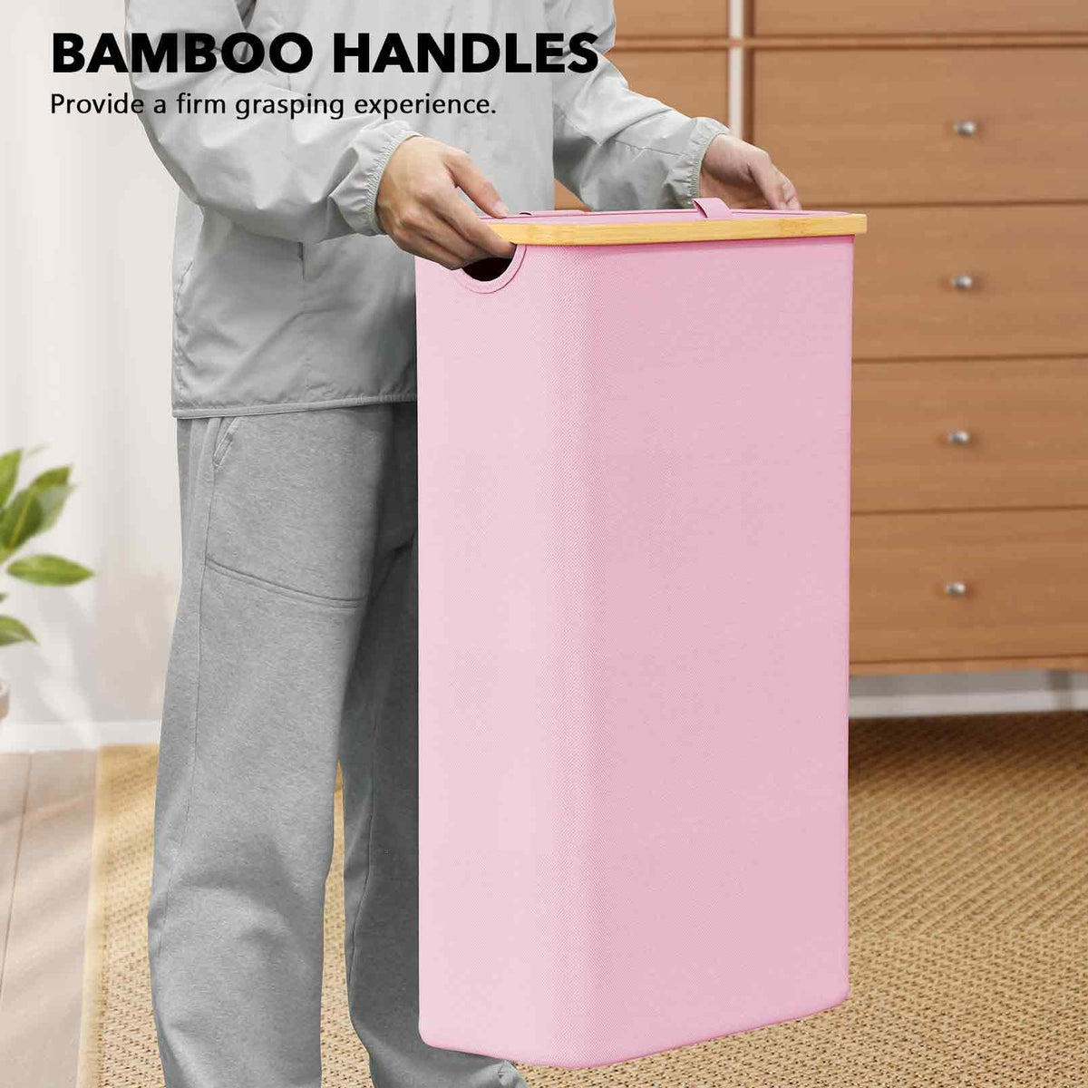 SpaceAid collapsible slim hamper perfect for dorms and camping use