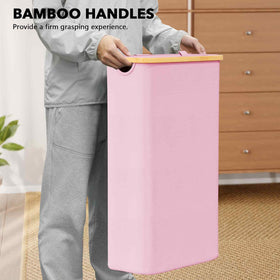 SpaceAid collapsible slim hamper perfect for dorms and camping use