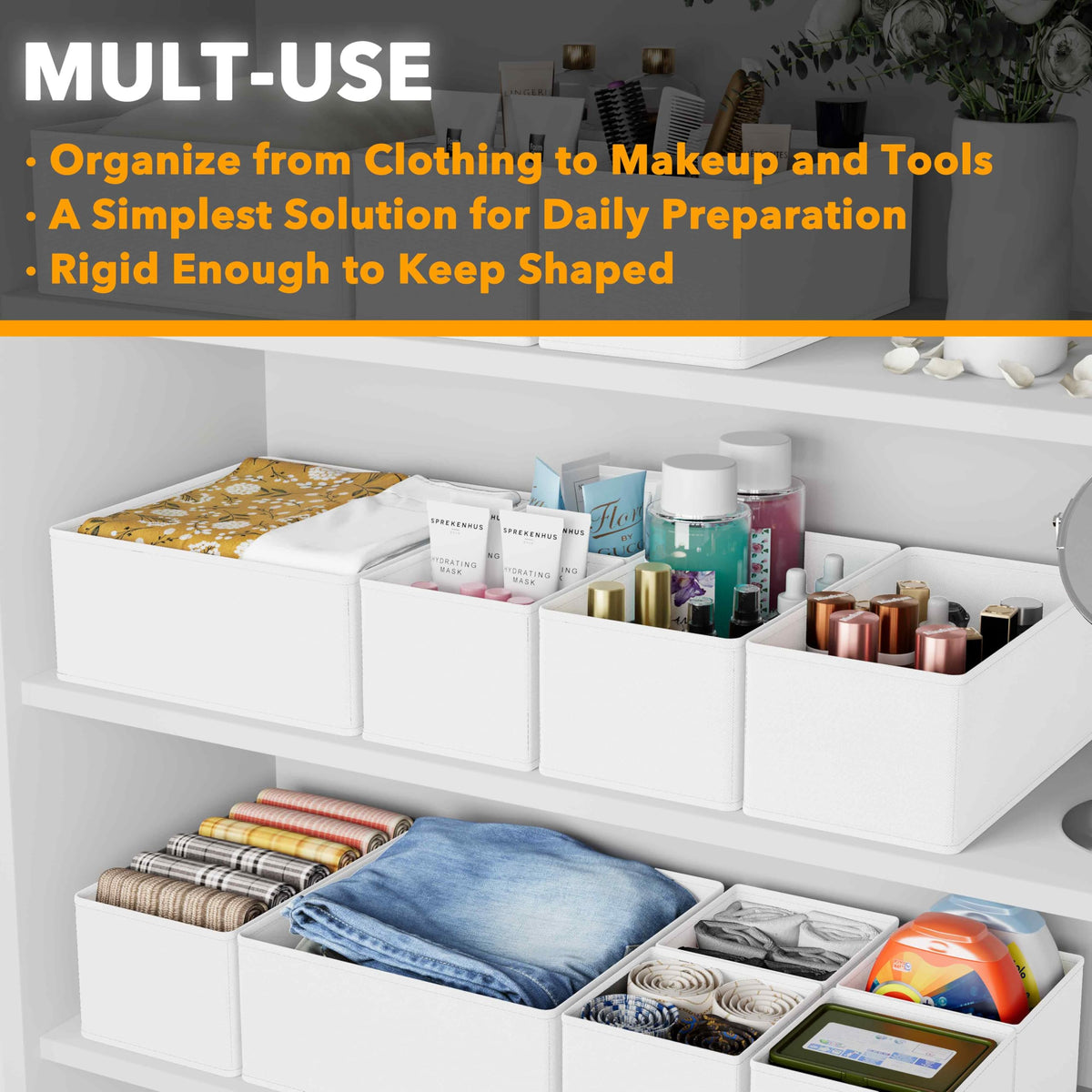 SpaceAid small-bin keeps jewelry and small items organized and accessible