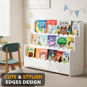 SpaceAid durable wood construction provides sturdy, kid-friendly storage.