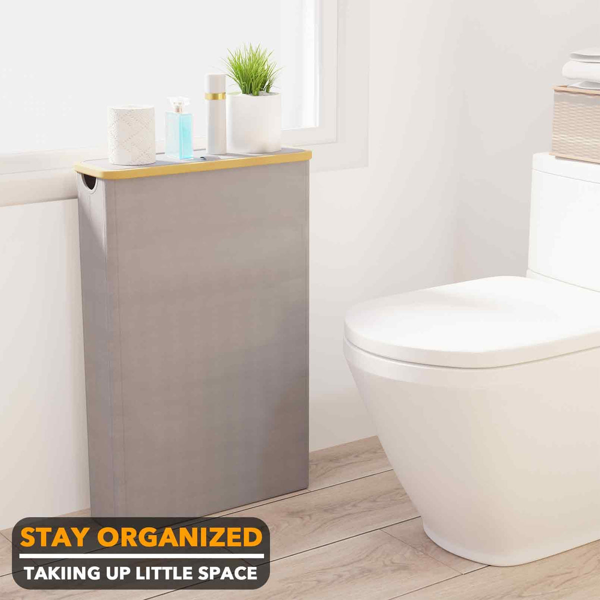 SpaceAid foldable storage saves space when not in use