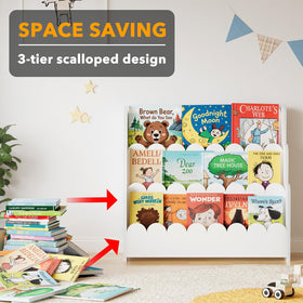 SpaceAid low-height design supports early readers reaching shelves