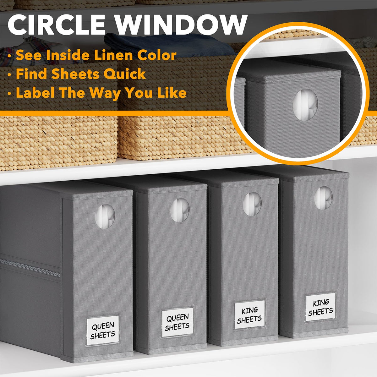 SpaceAid durable fabric construction supports full Queen or King sets.