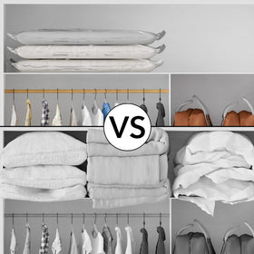 SpaceAid vacuum bags keep pillows fresh with airtight protection.