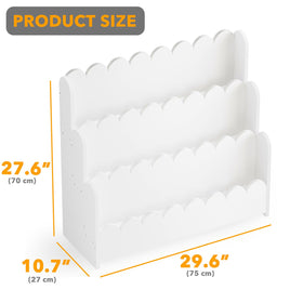 SpaceAid white Montessori shelf assembly demonstrates simple setup