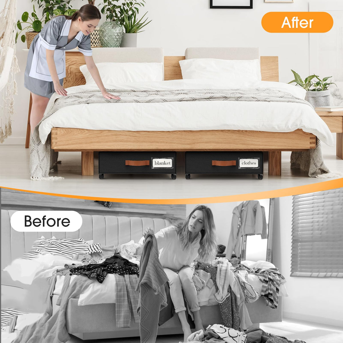 SpaceHacks 600D Oxford fabric and metal frame for durable daily use.