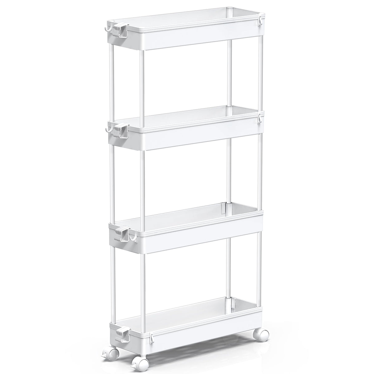 SPACEKEEPER adjustable shelves adapt to 2 or 3 levels.