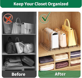 Spacekeeper easy installation helps you set up dividers without tools.