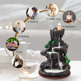 SPACEKEEPER handcrafted ceramic burner with easy-clean design for daily use.