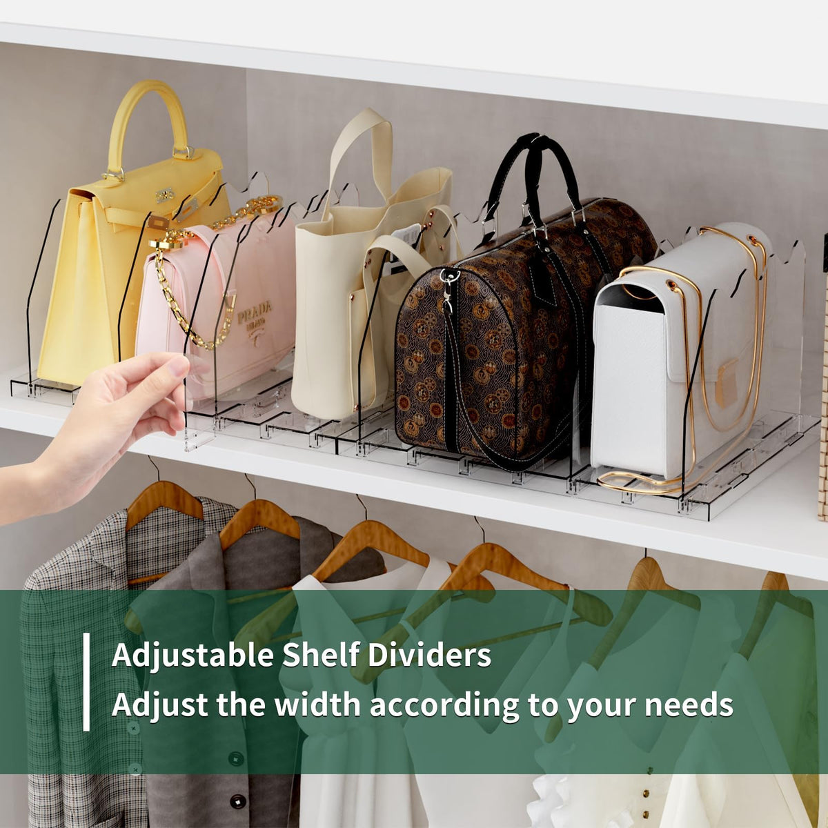 Spacekeeper multi-purpose divider suitable for office and kitchen organization