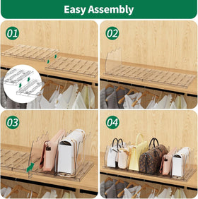 Spacekeeper multi-use divider doubles as file and utensil organizer.