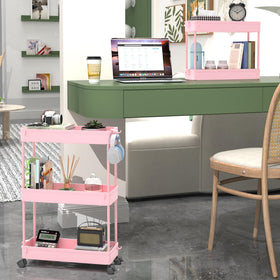 SPACEKEEPER Slim Cart with waterproof PP plastic construction for damp areas
