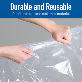 Spacesaver durable reusable bags for long-term storage.