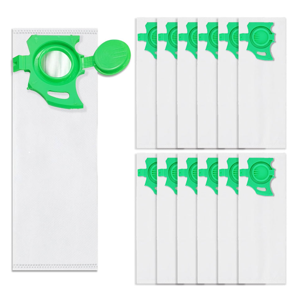 SpaceTent 12-pack 7029AM dust bags for Sebo Felix and Dart deliver high filtration.