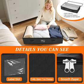 SpaceWhisper storage featuring reinforced handles and strong zippers for easy handling