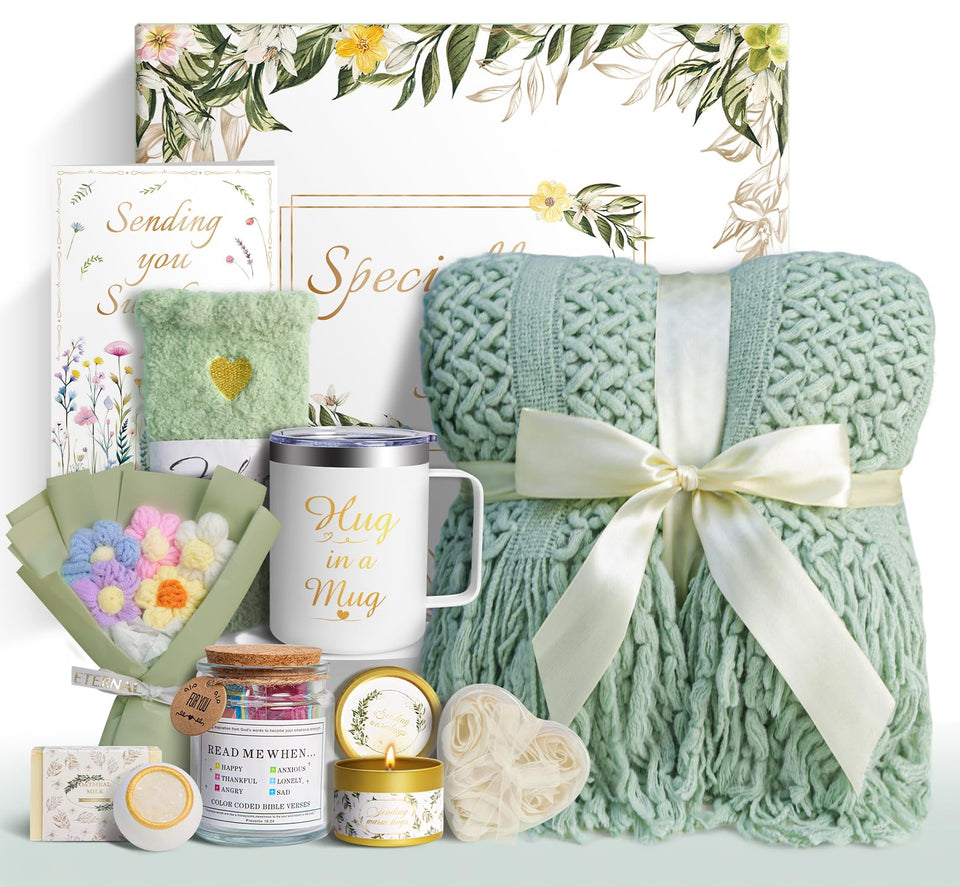 Sparkalyn 11-piece self-care box overview, a ready-to-gift wellness experience.