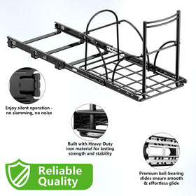 SPAXMAXTER quiet soft-close glide for a calm kitchen.