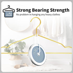 SPECILITE heavy-duty hanger with 0.16 inch thickness provides sturdy support for heavy garments.