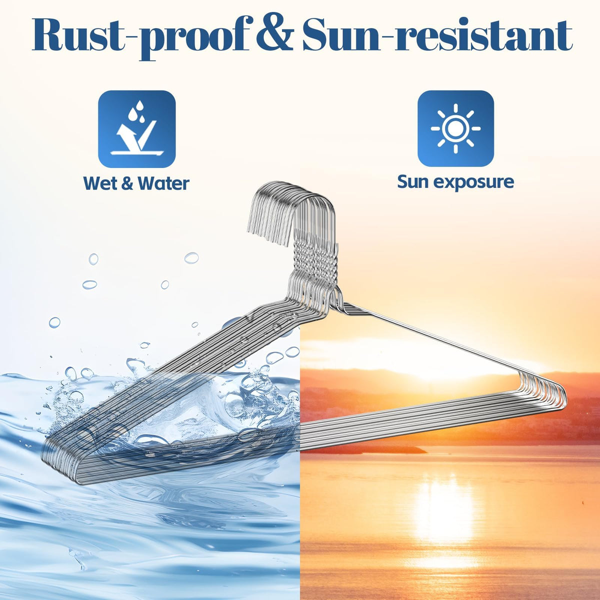 SPECILITE multi-function hangers handle suits, shirts, dresses, and pants with reliable support.