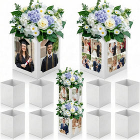 Spiareal graduation box centerpiece front view for 6x4 photos on desktop