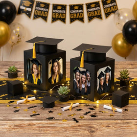 Spiareal party decor for 2026 graduation celebrations