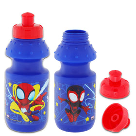 Spidey and Friends water bottle to help kids stay hydrated at school