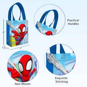 Miles Morales artwork tote bag, great for birthday goodie bags.