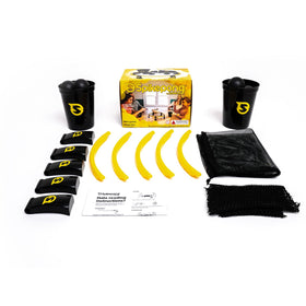 Spikeball Spikepong Mini Game net assembly shown for quick setup and instant play.