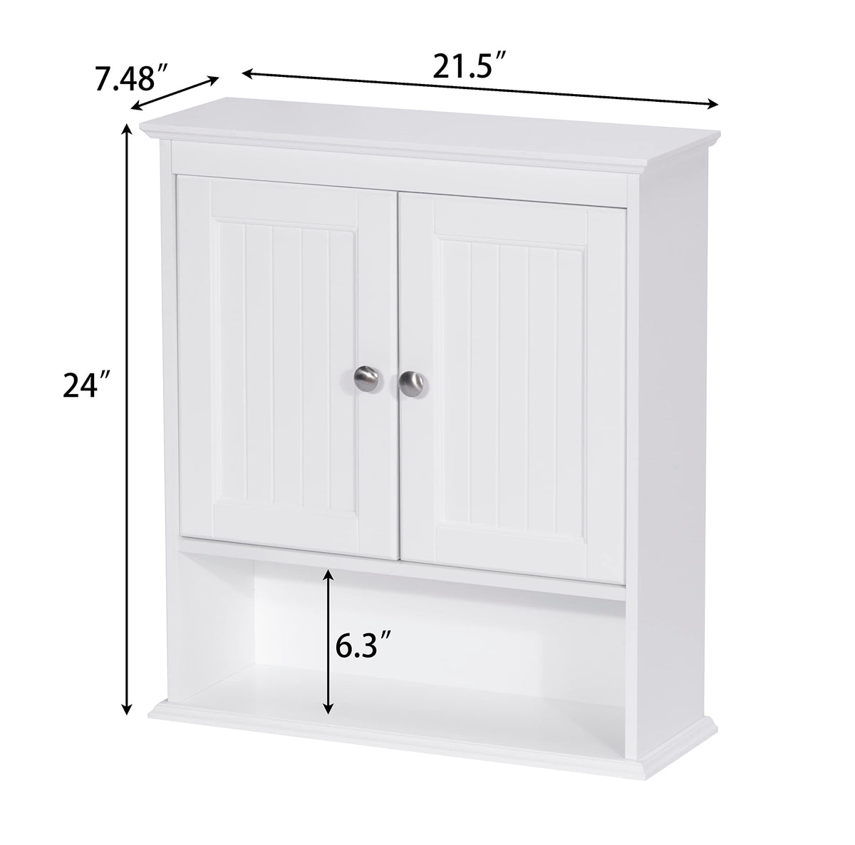 Spirich wood-grain finish cabinet delivers warm, natural appeal in any room