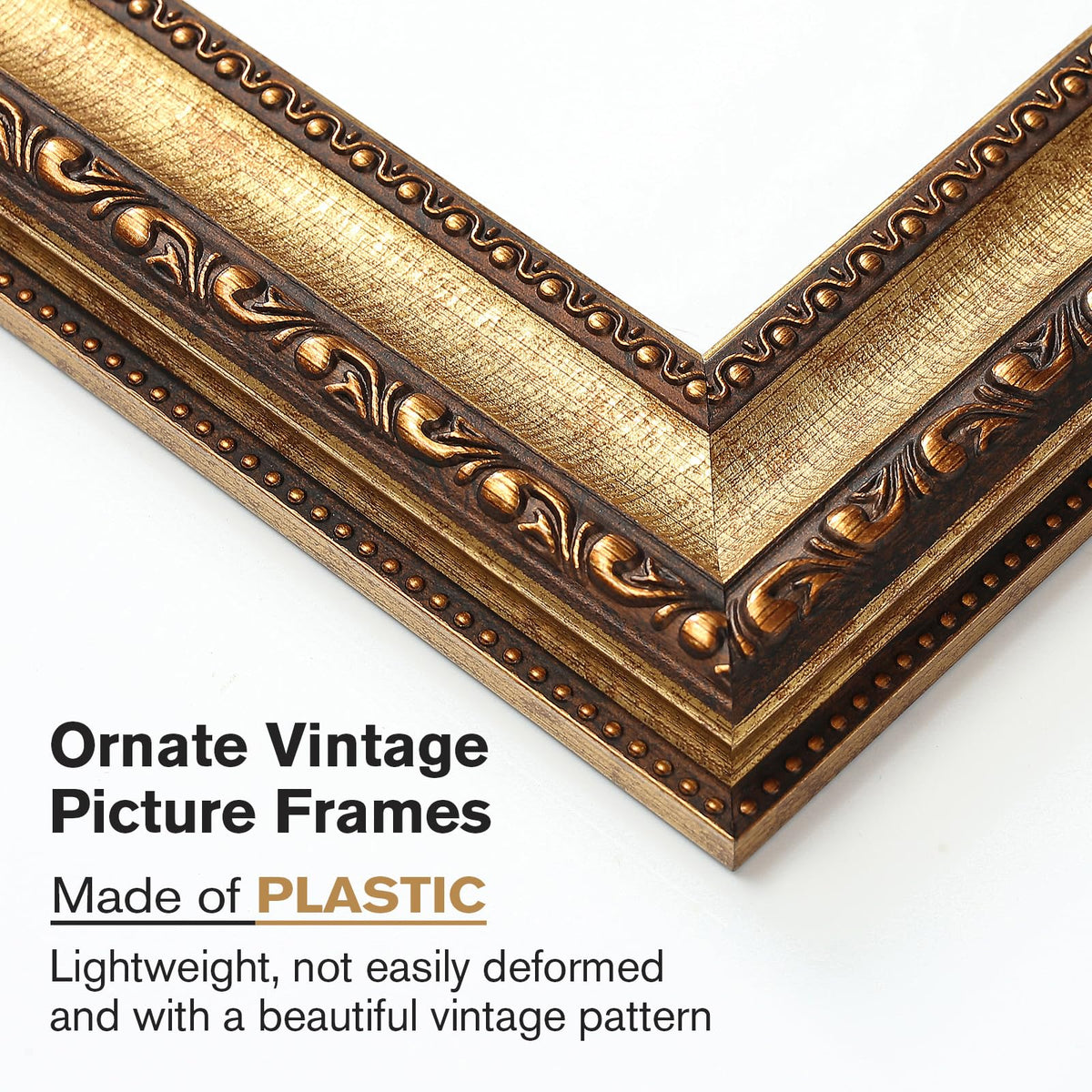 Splinterix antique bronze frame designed for gift-giving on special occasions.