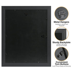 Splinterix frame designed for tabletop display without built-in kickstand.
