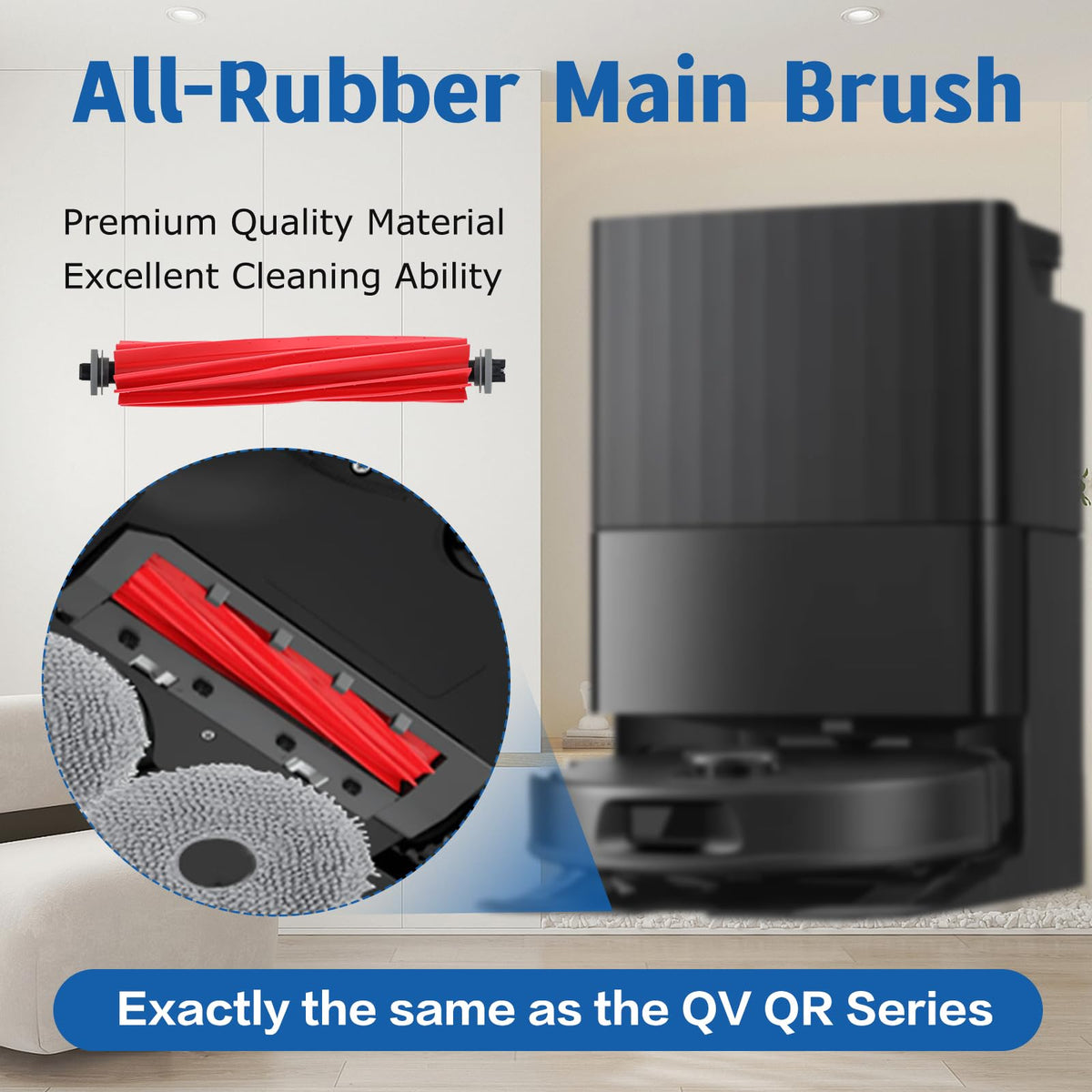 Spofan vacuum bags for Roborock Qrevo capture dust and debris