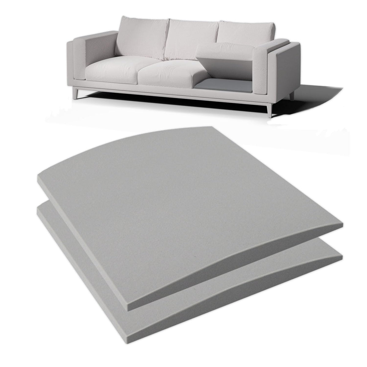 Spongiduits couch cushion support for sagging, providing stable under-seat comfort.