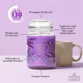 Spotless Leopard luxury gift box protects candle during shipping and delights recipients.