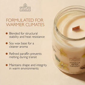 Spotless Leopard Vanilla Bean Candle premium gift box elevates presentation