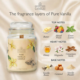 Spotless Leopard vanilla candle in luxury gift box, ready to gift.