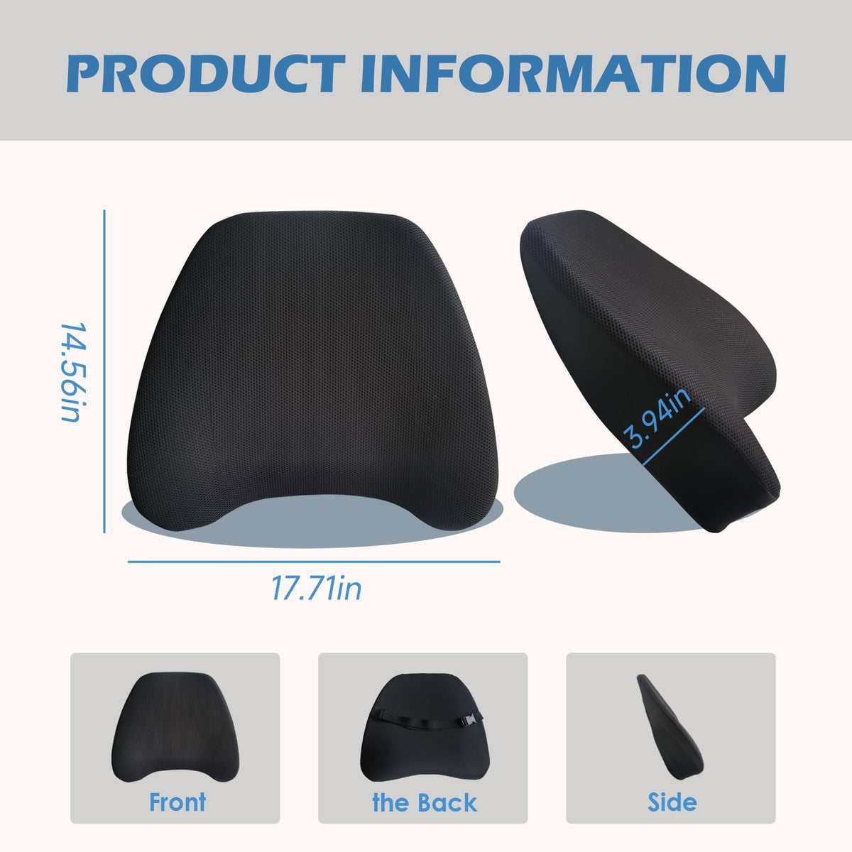 SPRFUFLY breathable-washable-cover helps you stay cool and clean.