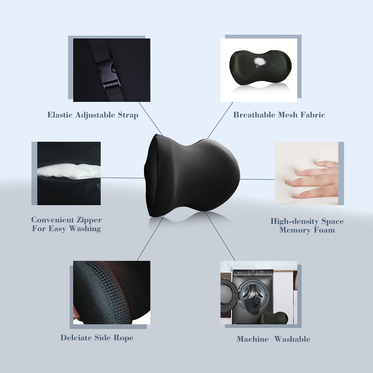 SPRFUFLY memory foam close-up highlights supportive core