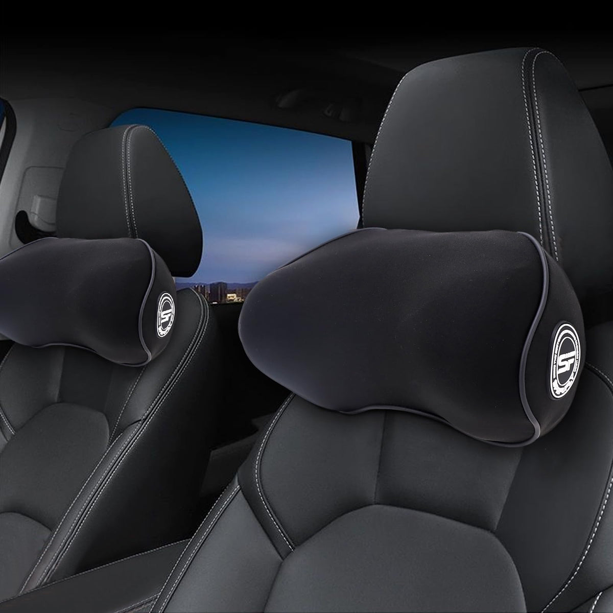 SPRFUFLY soft memory foam feel enhances comfort on road journeys.