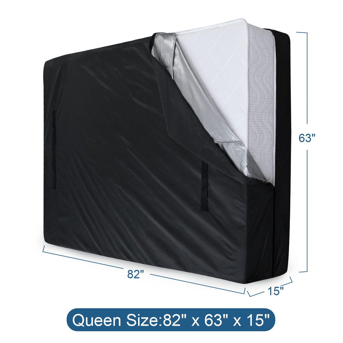 SPRINGSPIRIT uses thick tarp material to protect mattresses during transport