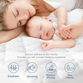 SPRINGSPIRIT waterproof TPU layer keeps nighttime accidents from soaking into the mattress.