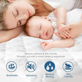 Waterproof layer protects mattress while remaining soft