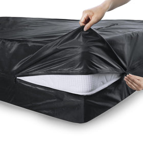 SpringSpirit waterproof mattress bag safeguards your bed from spills during transport.