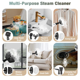 Sprobil microfiber pads attached for efficient floor cleaning